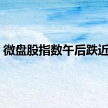 微盘股指数午后跌近4%