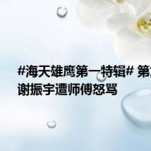 #海天雄鹰第一特辑# 第九集:谢振宇遭师傅怒骂