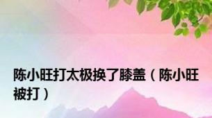 陈小旺打太极换了膝盖（陈小旺被打）