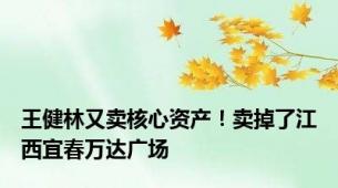 王健林又卖核心资产！卖掉了江西宜春万达广场