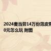 2024麦当劳14万份薄皮焦香V翅0元怎么玩 附图
