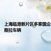 上海临港新片区多家国企采购特斯拉车辆