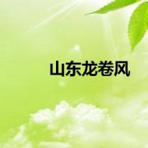 山东龙卷风
