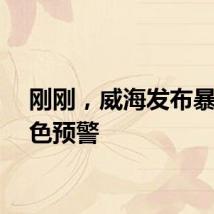 刚刚，威海发布暴雨黄色预警