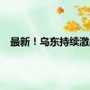 最新！乌东持续激战
