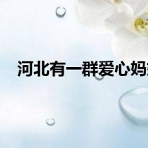 河北有一群爱心妈妈