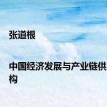 张道根|中国经济发展与产业链供应链重构