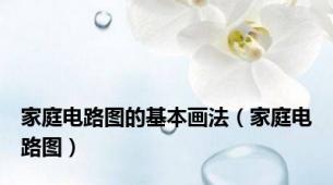 家庭电路图的基本画法（家庭电路图）