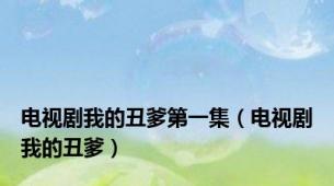 电视剧我的丑爹第一集（电视剧我的丑爹）