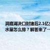 洞庭湖决口封堵后2.1亿立方米水量怎么排？解答来了→