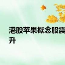 港股苹果概念股震荡上升
