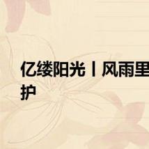亿缕阳光丨风雨里的守护