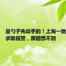 是勺子先动手的!上海一地铁乘客求助民警,原因想不到