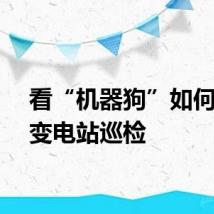 看“机器狗”如何进行变电站巡检