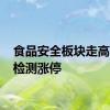 食品安全板块走高 实朴检测涨停