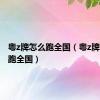 粤z牌怎么跑全国（粤z牌能不能跑全国）