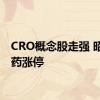 CRO概念股走强 昭衍新药涨停