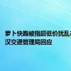萝卜快跑被指超低价扰乱市场 武汉交通管理局回应