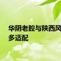 华阴老腔与陕西风光有多适配