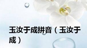 玉汝于成拼音（玉汝于成）