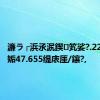 濂ラ┌浜氶泦鍥笂娑?.22%锛屾姤47.655缇庡厓/鑲?,
