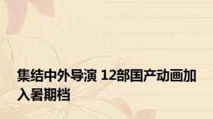 集结中外导演 12部国产动画加入暑期档