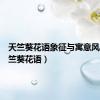 天竺葵花语象征与寓意风水（天竺葵花语）