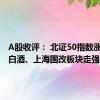 A股收评： 北证50指数涨超7% 白酒、上海国改板块走强