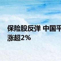 保险股反弹 中国平安等涨超2%