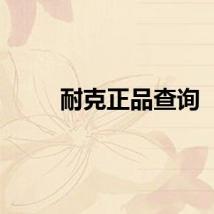 耐克正品查询