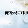 两只沙特ETF复牌