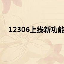 12306上线新功能!