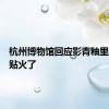 杭州博物馆回应影青釉里红冰箱贴火了