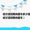哈尔滨到鹤岗客车多少钱一位（哈尔滨到鹤岗客车）