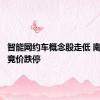 智能网约车概念股走低 南京公用竞价跌停