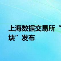 上海数据交易所“碳板块”发布