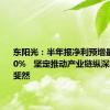 东阳光：半年报净利预增最高超300%   坚定推动产业链纵深发展成绩斐然