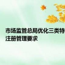 市场监管总局优化三类特医食品注册管理要求