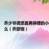 乔少爷诱惑直男保镖的小说叫什么（乔邵恒）