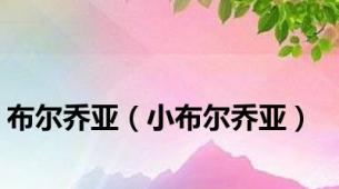 布尔乔亚（小布尔乔亚）