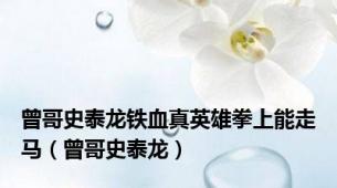 曾哥史泰龙铁血真英雄拳上能走马（曾哥史泰龙）