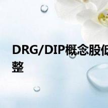 DRG/DIP概念股低开调整