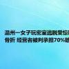 温州一女子玩密室逃脱受惊吓摔成骨折 经营者被判承担70%赔偿责任