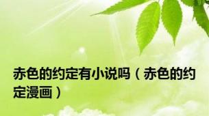 赤色的约定有小说吗（赤色的约定漫画）