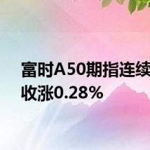 富时A50期指连续夜盘收涨0.28%