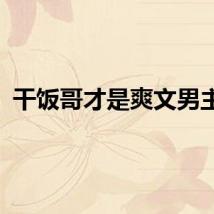 干饭哥才是爽文男主吧