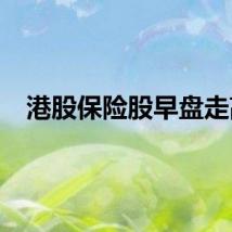 港股保险股早盘走高