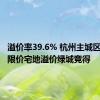 溢价率39.6% 杭州主城区首宗不限价宅地溢价绿城竞得