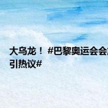大乌龙! #巴黎奥运会会旗倒挂引热议#