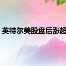 英特尔美股盘后涨超3%